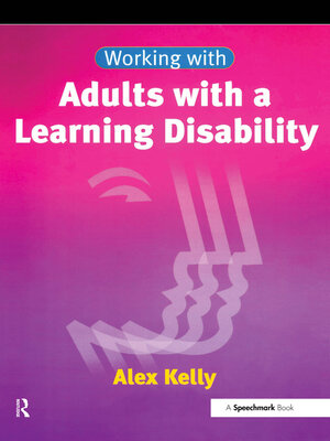 cover image of Working with Adults with a Learning Disability